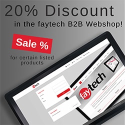 Afleiding woensdag verlichten B2B Webshop - Portfolio Clearance with Attractive Promotions | faytech AG